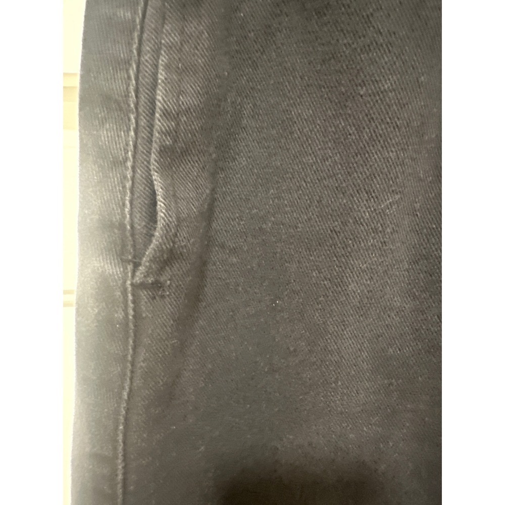 Day to Day Blu Pepper Black Denim Mini Skirt Button cottonCasual Women's Large - Picture 4 of 7